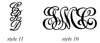 monogram styles